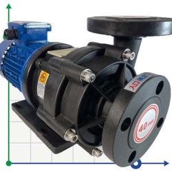 Pompa z napędem magnetycznym MP-HX-440 GFRPP, 240L/min, 12,3m, 380V, ABLE Motor