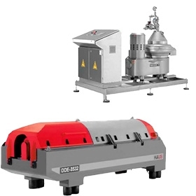 Wirówki dekantacyjne i separatory